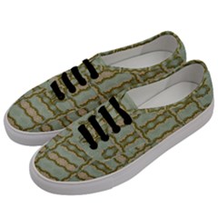 Celtic Wood Knots In Decorative Gold Men s Classic Low Top Sneakers by pepitasart