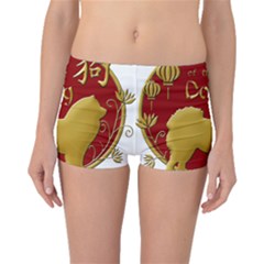 Year Of The Dog - Chinese New Year Boyleg Bikini Bottoms by Valentinaart