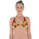 Year of the Dog - Chinese New Year Halter Neck Bikini Top View1