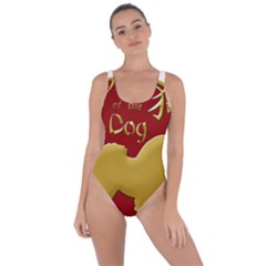 Year Of The Dog - Chinese New Year Bring Sexy Back Swimsuit by Valentinaart