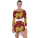 Year of the Dog - Chinese New Year Asymmetric Cut-Out Shift Dress View1