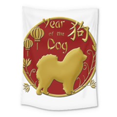 Year Of The Dog - Chinese New Year Medium Tapestry by Valentinaart