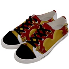 Year Of The Dog - Chinese New Year Men s Low Top Canvas Sneakers