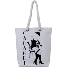 Cabaret Full Print Rope Handle Tote (small)