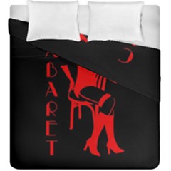 Cabaret Duvet Cover Double Side (king Size) by Valentinaart