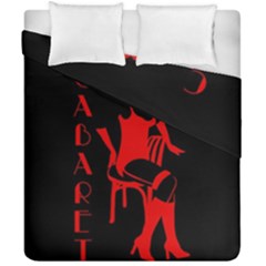 Cabaret Duvet Cover Double Side (california King Size) by Valentinaart