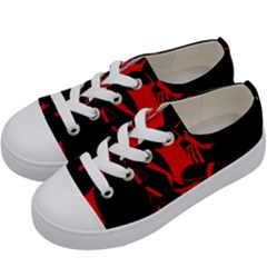 Cabaret Kids  Low Top Canvas Sneakers by Valentinaart