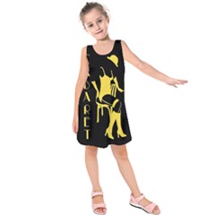 Cabaret Kids  Sleeveless Dress by Valentinaart