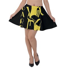 Cabaret Velvet Skater Skirt by Valentinaart