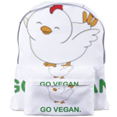 Go Vegan - Cute Chick  Giant Full Print Backpack