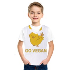 Go Vegan - Cute Chick  Kids  Sportswear by Valentinaart