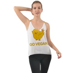 Go Vegan - Cute Chick  Cami by Valentinaart