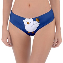 Go Vegan - Cute Chick  Reversible Classic Bikini Bottoms by Valentinaart