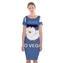 Go Vegan - Cute Chick  Classic Short Sleeve Midi Dress View1