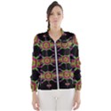 Paradise Flowers In A Decorative Jungle Wind Breaker (Women) View1