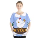 Go Vegan - Cute Chick  Blouse View1