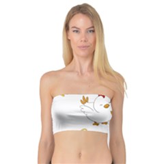 Go Vegan - Cute Chick  Bandeau Top by Valentinaart