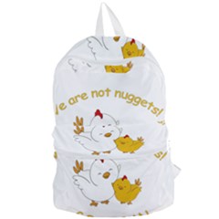 Go Vegan - Cute Chick  Foldable Lightweight Backpack