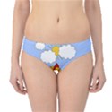 Go Vegan - Cute Chick  Hipster Bikini Bottoms View1