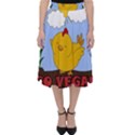 Go Vegan - Cute Chick  Folding Skater Skirt View1