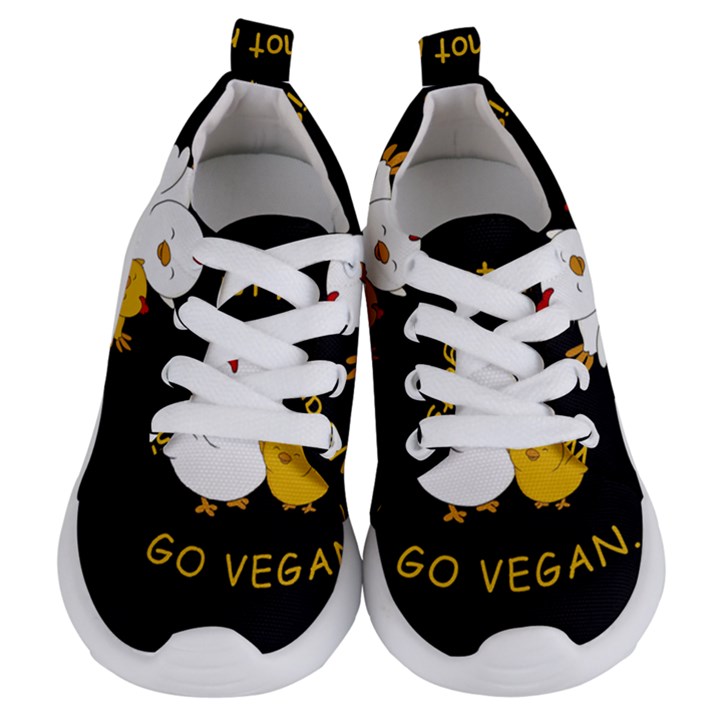 Go Vegan - Cute Chick  Kids  Lightweight Sports Shoes