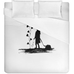 Sowing Love Concept Illustration Small Duvet Cover (king Size) by dflcprints