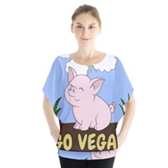 Go Vegan - Cute Pig Blouse