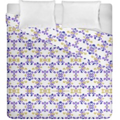 Decorative Ornate Pattern Duvet Cover Double Side (king Size) by dflcprints