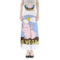 Go Vegan - Cute Pig Full Length Maxi Skirt View1