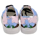 Go Vegan - Cute Pig Women s Classic Low Top Sneakers View4