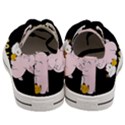 Go Vegan - Cute Pig and Chicken Men s Low Top Canvas Sneakers View4