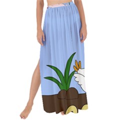 Go Vegan - Cute Pig And Chicken Maxi Chiffon Tie-up Sarong