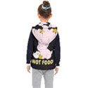 Friends Not Food - Cute Pig and Chicken Kid s Puffer Vest View2