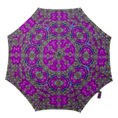 Spring Time In Colors And Decorative Fantasy Bloom Hook Handle Umbrellas (medium) by pepitasart