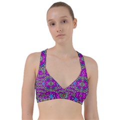 Spring Time In Colors And Decorative Fantasy Bloom Sweetheart Sports Bra by pepitasart