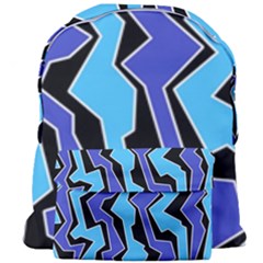 Vertical Blues Polynoise Giant Full Print Backpack