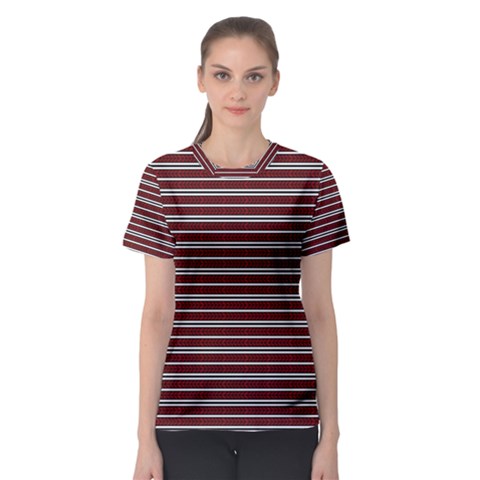 Indian Stripes Women s Sport Mesh Tee by jumpercat