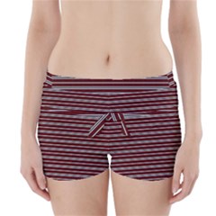 Indian Stripes Boyleg Bikini Wrap Bottoms by jumpercat