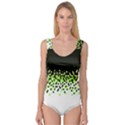 Flat Tech Camouflage Reverse Green Princess Tank Leotard  View1