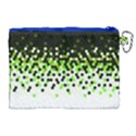 Flat Tech Camouflage Reverse Green Canvas Cosmetic Bag (XL) View2