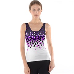 Flat Tech Camouflage Reverse Purple Tank Top by jumpercat