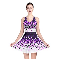 Flat Tech Camouflage Reverse Purple Reversible Skater Dress by jumpercat