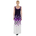 Flat Tech Camouflage Reverse Purple Maxi Thigh Split Dress View2