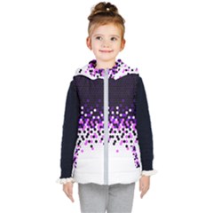 Flat Tech Camouflage Reverse Purple Kid s Puffer Vest