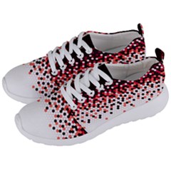 Flat Tech Camouflage Reverse Red Men s Lightweight Sports Shoes by jumpercat