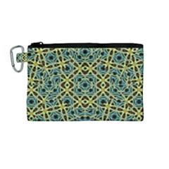 Arabesque Seamless Pattern Canvas Cosmetic Bag (medium)