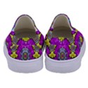 Fantasy Bloom In Spring Time Lively Colors Kids  Canvas Slip Ons View4