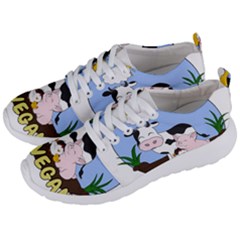 Friends Not Food - Cute Pig And Chicken Men s Lightweight Sports Shoes