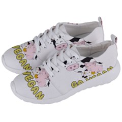 Friends Not Food - Cute Pig And Chicken Men s Lightweight Sports Shoes