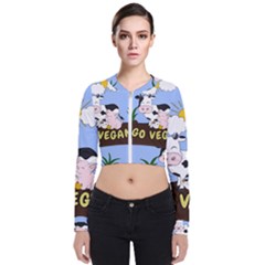 Friends Not Food - Cute Cow, Pig And Chicken Bomber Jacket